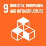 Image of SDG 9 which has been identified as one among the four primary objectives of this course. 